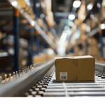 Illustration de la traçabilité des produits avec numéros de lot et numéros de série dans la chaîne logistique.