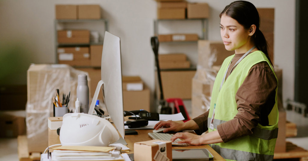 Inventory shrinkage rate and stock losses in a warehouse